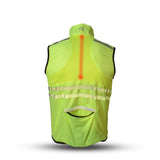 Gato Windbreaker Mesh Vest USB LED NEEONGE STØRRELSE S