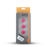 Gato magnet til racernumre pink (4 stk)