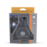 Gato high-viz brystlys usb sort one size