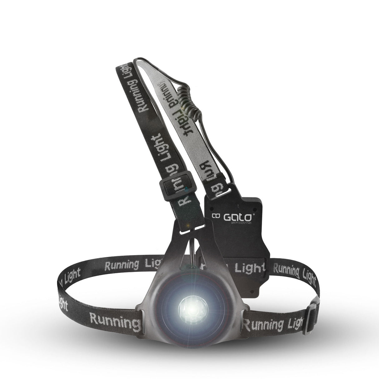 Gato high-viz brystlys usb sort one size