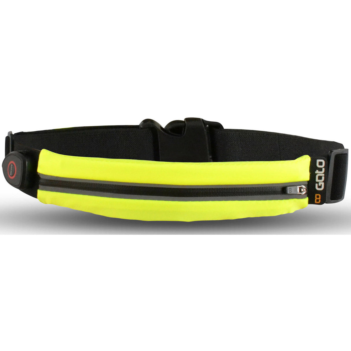 Gato sport usb led bælte vandtæt neon gul onesize