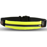 Gato sport usb led bælte vandtæt neon gul onesize