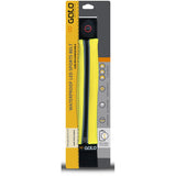 Gato sport usb led bælte vandtæt neon gul onesize