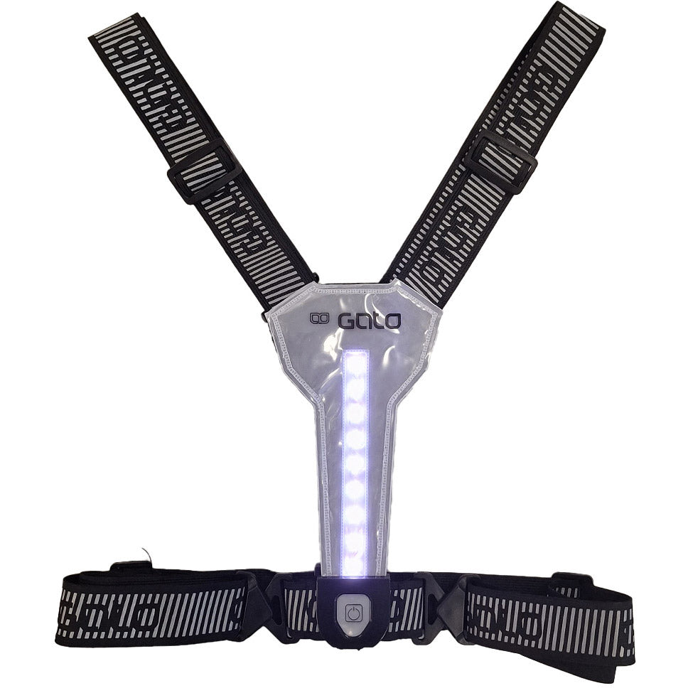 Outwet gato vest ultra led usb one size antracit
