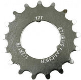Sturmey-archer europe n.v. tandhjul Sturmey Archer 17t - 1 8 flad model - krom