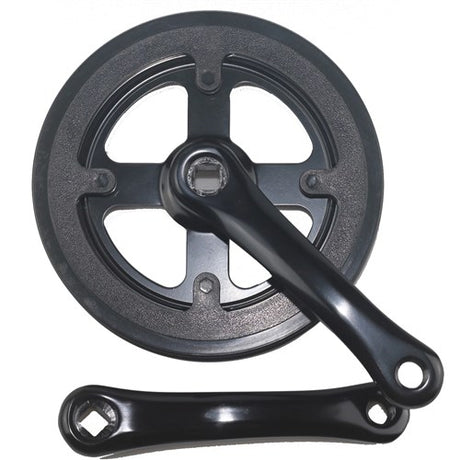 Hulzebos cykeldele b.v. lasco kranksæt 32t 155mm dobbelt beskyttelseskant sort