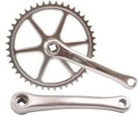 Cranket Fausto 44T-170mm Alu Silver