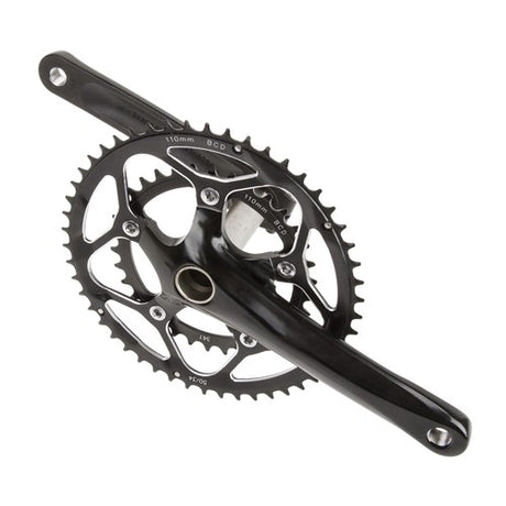 M-wave kranksæt race dobbelt 10v 50 34t hollowtec2 sort 172,5 mm