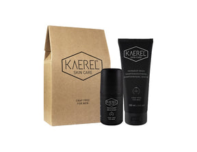 Kaerel hudpleje startsæt: deodorant + hår body wash