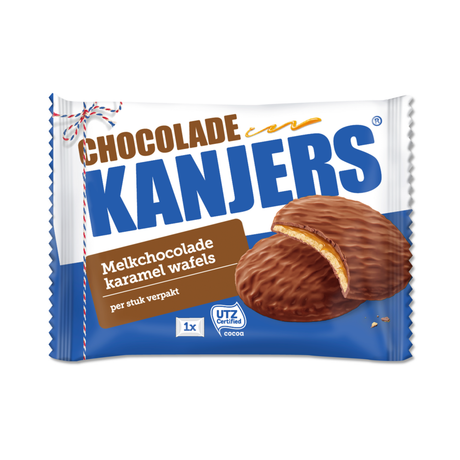 Kanjers chokoladevafler (24x 45gr)