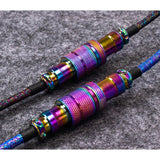 Keychron Premium Coiled Aviator Cable Rainbow Belated Blue