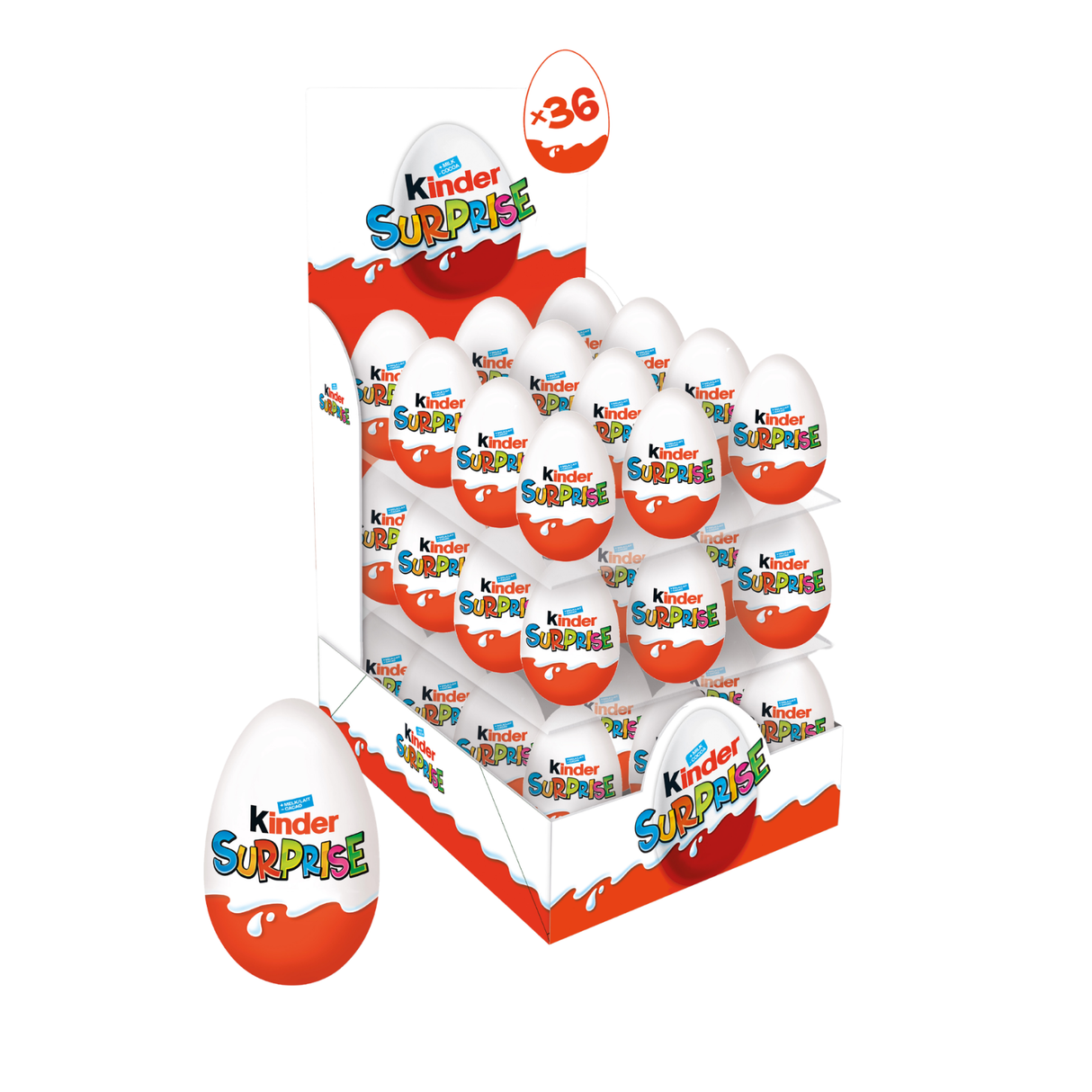 Kinder overraskelsesæg (36 stykker)