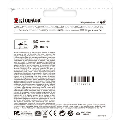 Kingston Canvas Select Plus SDXC 512 GB