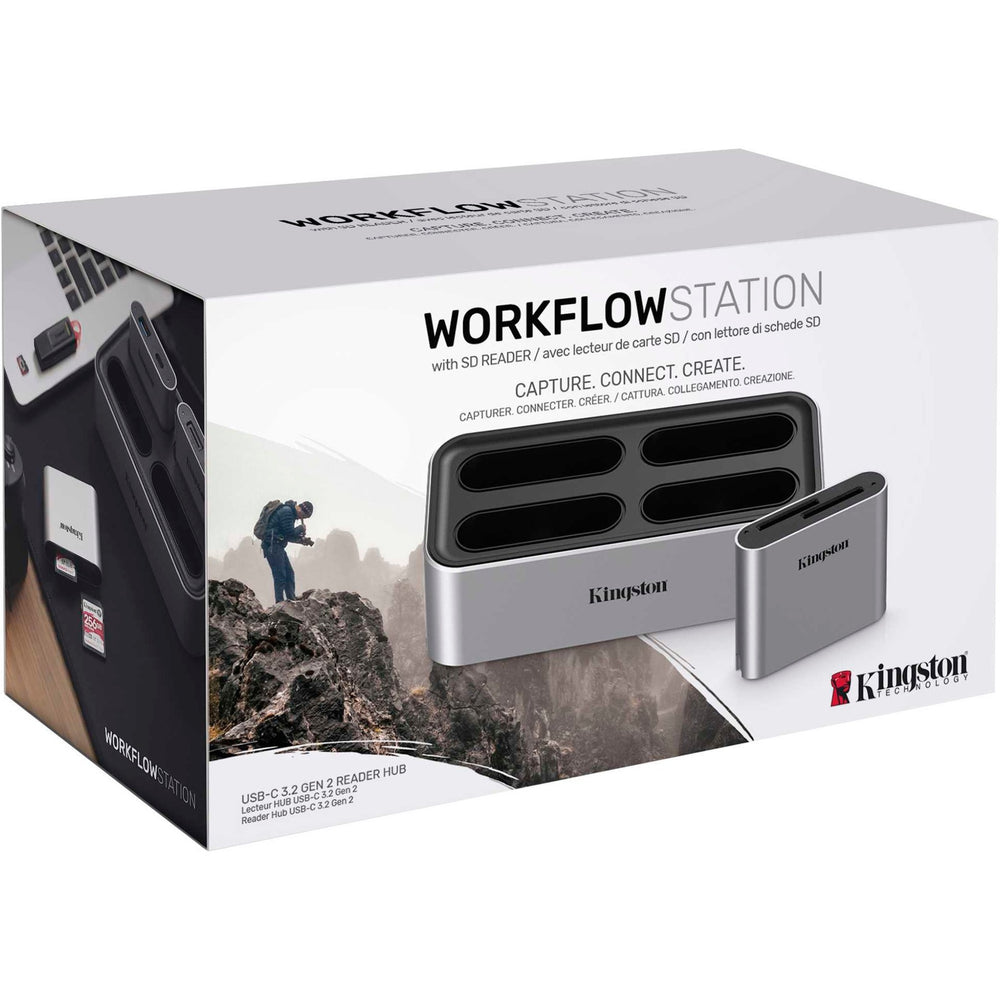Kingston Workflow Station + SD -kortlæser