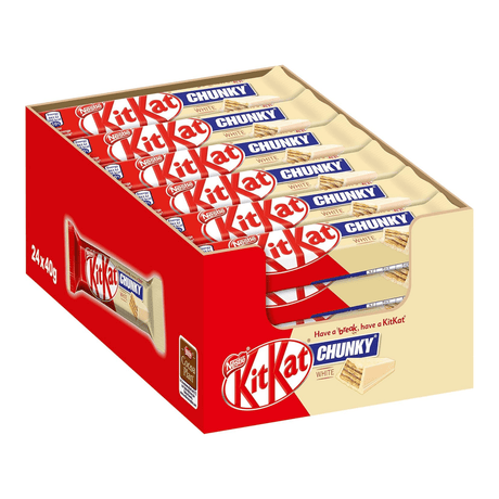 Kitkat chunky hvid single (24 x 42gr)