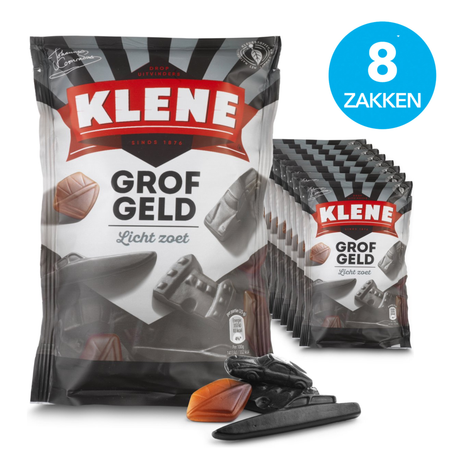 Klene store penge (8x 210gr)