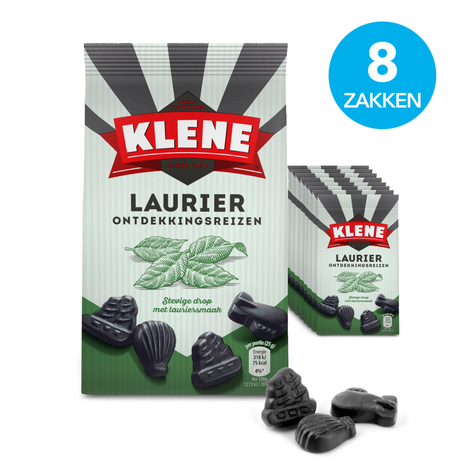 Klene laurbær opdagelsesrejser (8x 170gr)