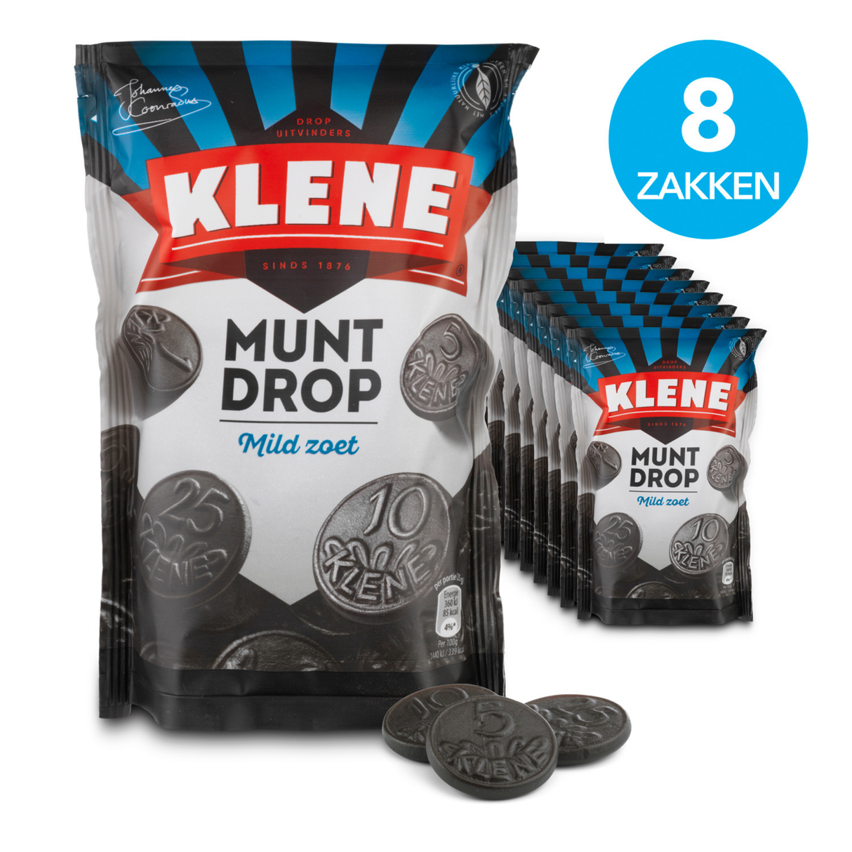 Klene myntelakrids (8x 210gr)