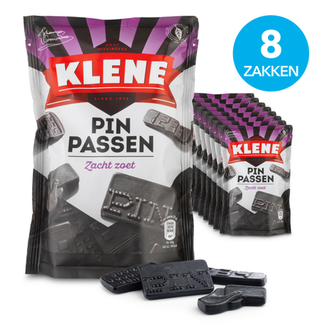 Klene betalingskort (8x 210gr)