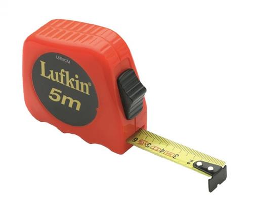 Lufkin målebånd 5mtr 19mm orange