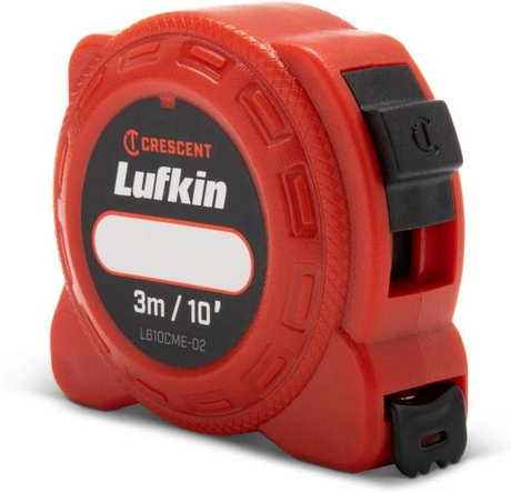 Lufkin målebånd 3mtr 13mm orange