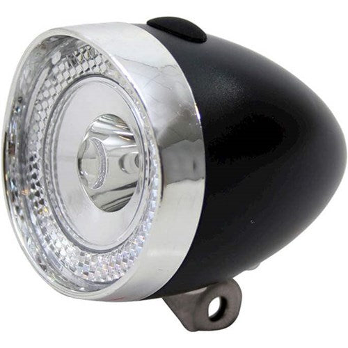 Union LED -forlygter mini sort batteri løs