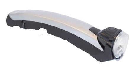 Forlygte Gazelle Fenderlight V2 Hub Dynamo - Sølvsort