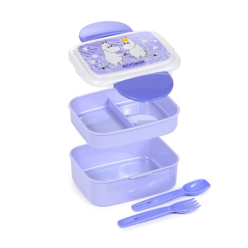 Union moomin lilla klip bento box madkasse med bestik