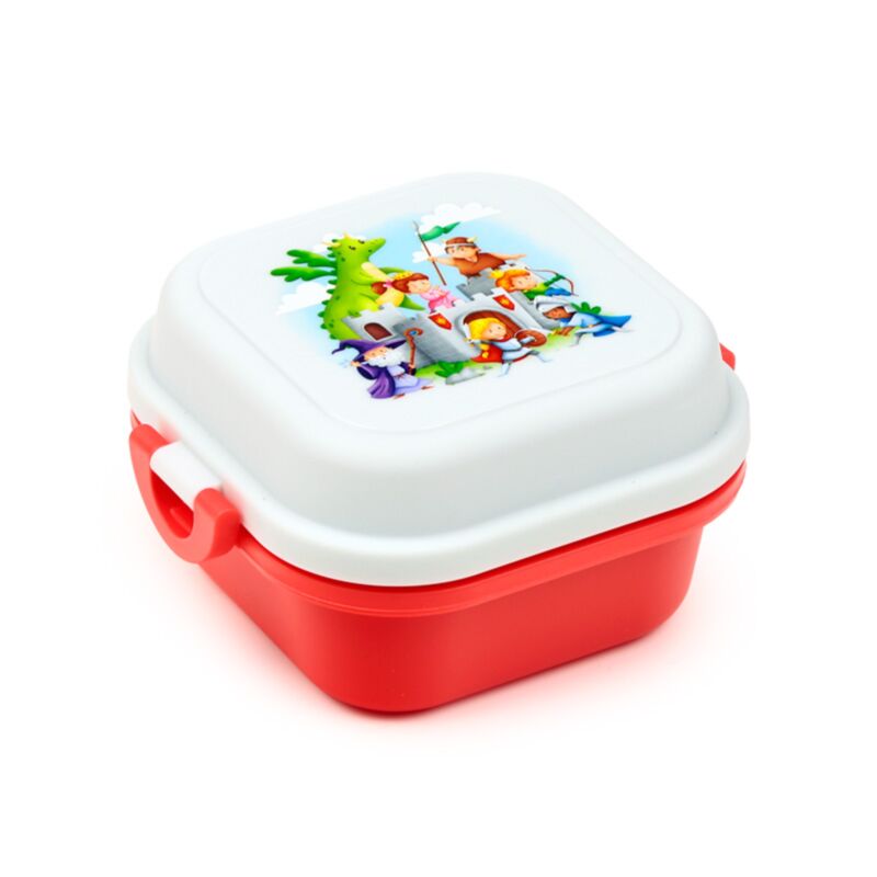 Knights dragons clip bento box madkasse