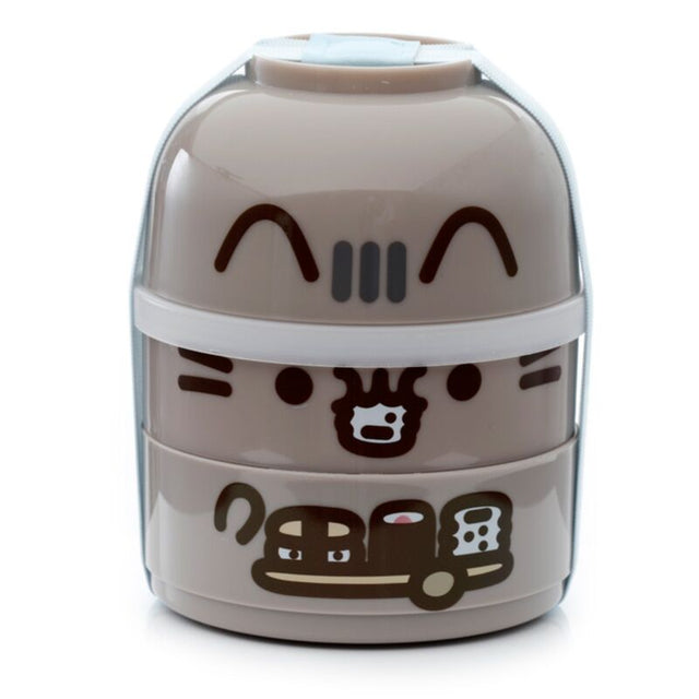 Union pusheen - stablet rund bento box madkasse