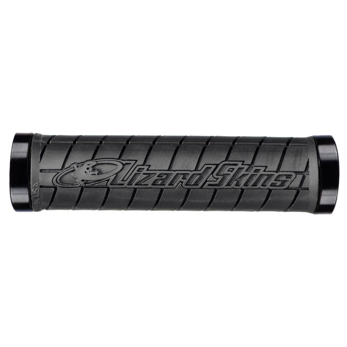 Lizard skins logo - dual lock-on - sort