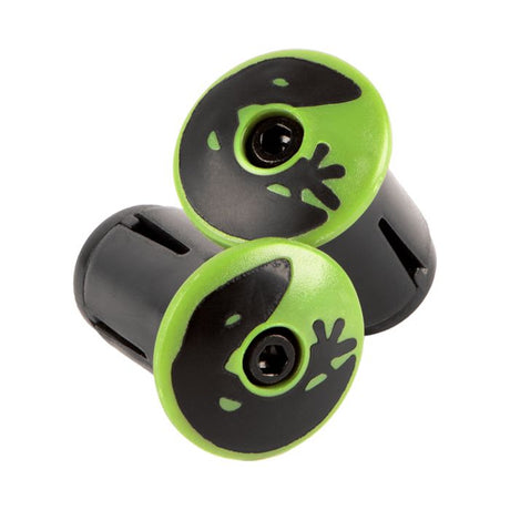 Lizard skins dsp bar tape plugs - hypergrøn