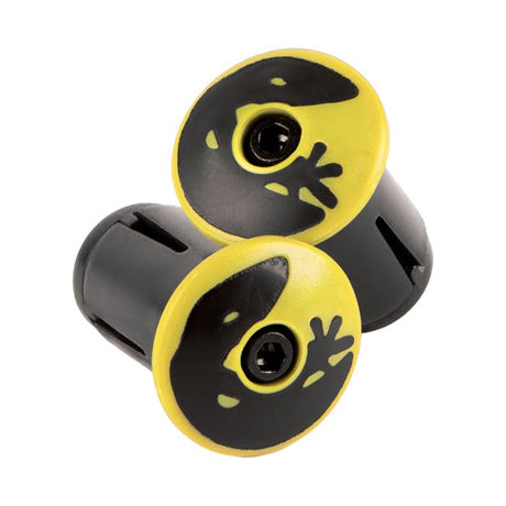 Lizard skins dsp bar tape plugs - hugorm gul