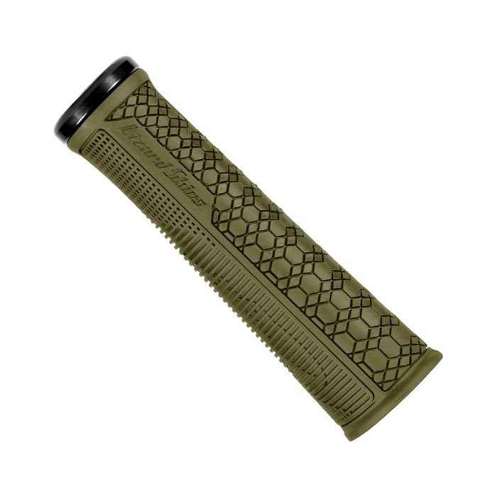 Lizard skins gradient - single lock-on - oliven