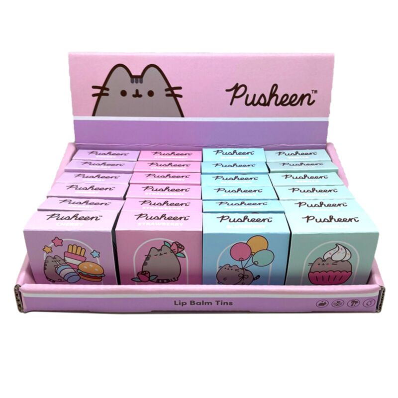 Union pusheen kat 2024 læbepomade i dåse