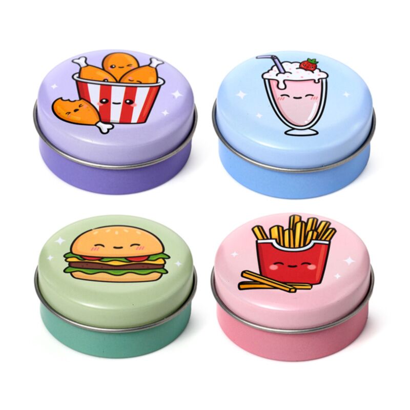 Foodiemals læbepomade i dåse