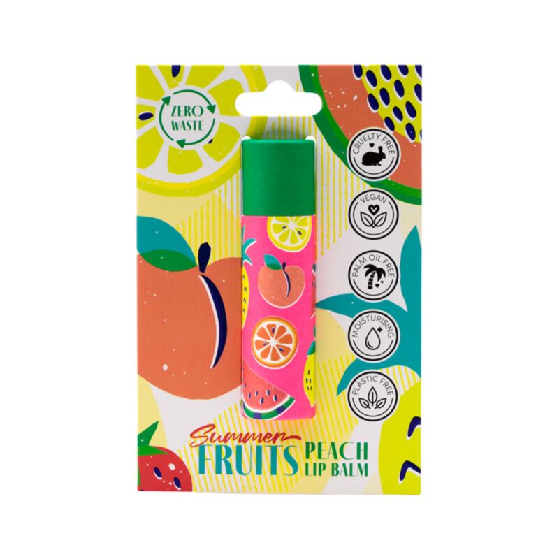 Sommer frugt papir læbepomade