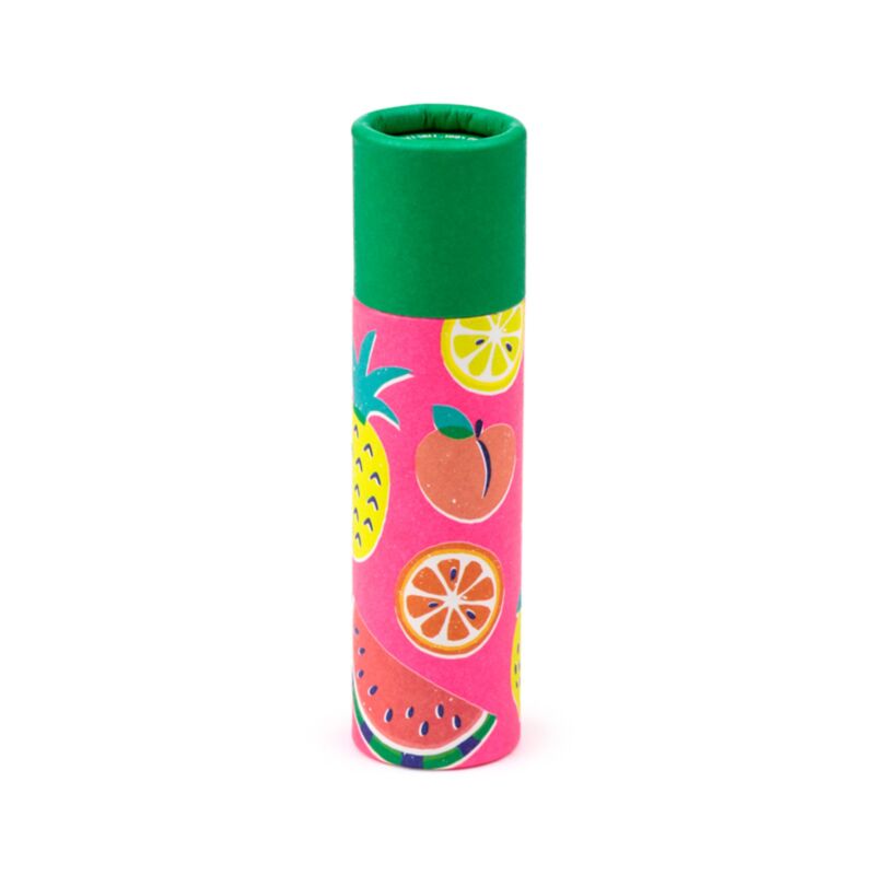 Sommer frugt papir læbepomade