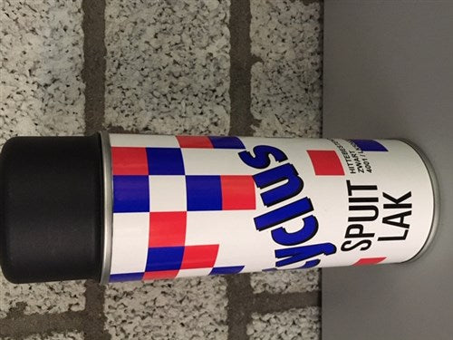 Hurtig spray dåse af lakvarmebestandig