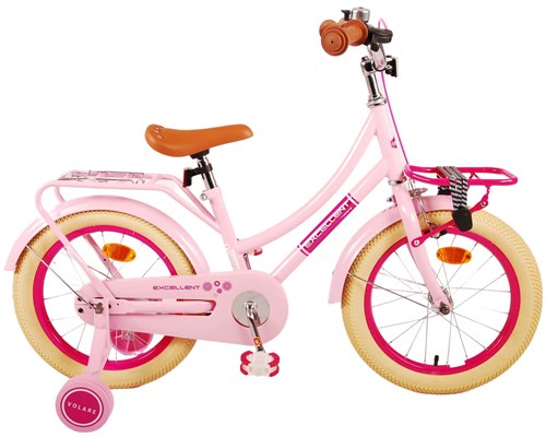 Volare 16 tommer cykel fremragende pink bedstemor transport 51632