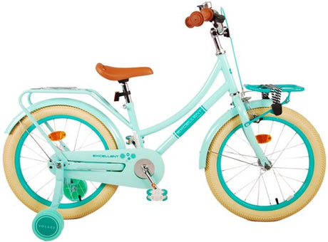 Volare fremragende børns cykel - piger - 18 tommer - grøn - 95% samlet