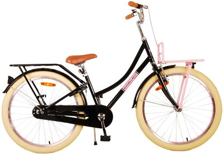 Volare Volare Børns cykelpiger 24 tommer sort