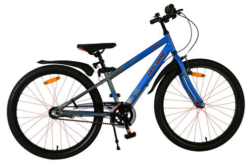 Volare rocky børnecykel - 24 tommer - drenge - blå - nexux 3 gear