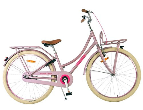 Volare fremragende børnecykel - piger - 26 tommer - mat pink