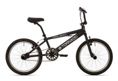 Tornado 20 tommer freestyle cykel mat sort 2000032