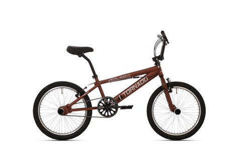 Tornado 20 tommer freestyle cykel mousserende brun Matt 2000031