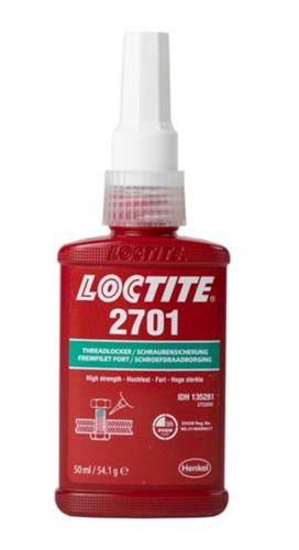 Loctite låsemiddel 2701 50ml (stærk)