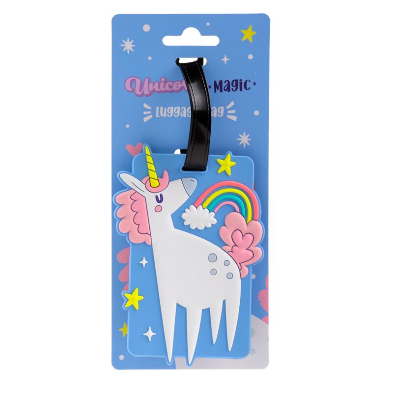 Unicorn magic pvc kuffert label