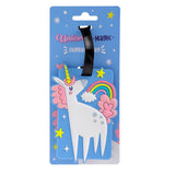 Unicorn magic pvc kuffert label