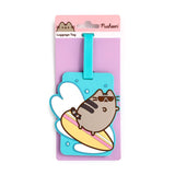 Pusheen the cat summer surfer pvc kuffertmærke